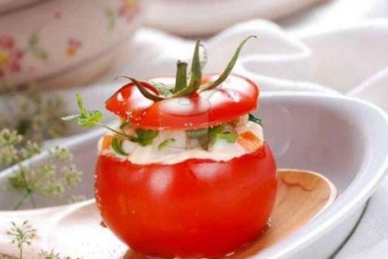 Soğuk Domates Salatası