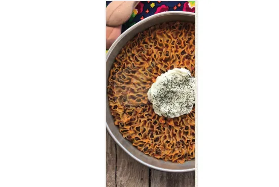 Tepsi Mantısı